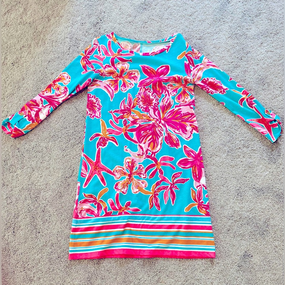 Lily Pulitzer Pima Cotton Dress Sz XS